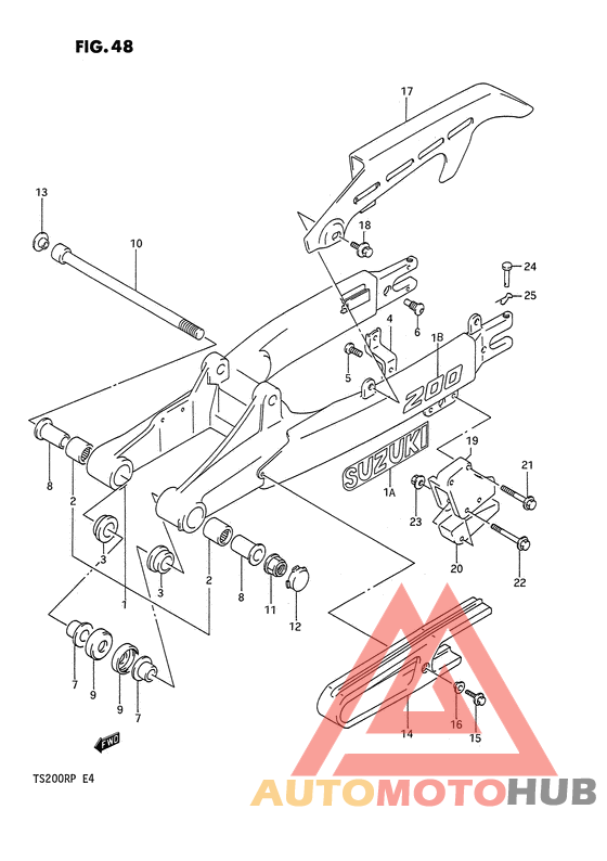 Маятник задний