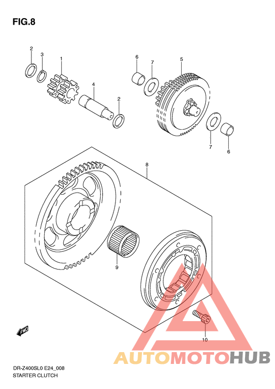 Муфта стартера
