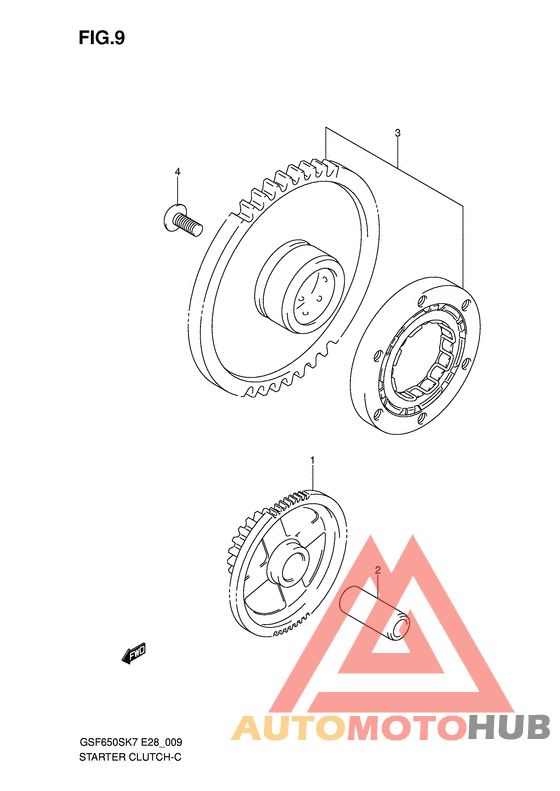 Муфта стартера