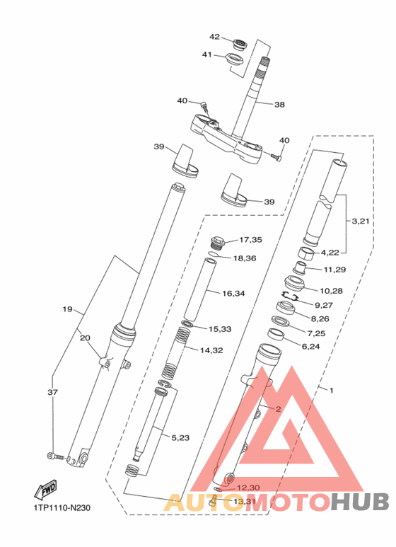 Передняя вилка