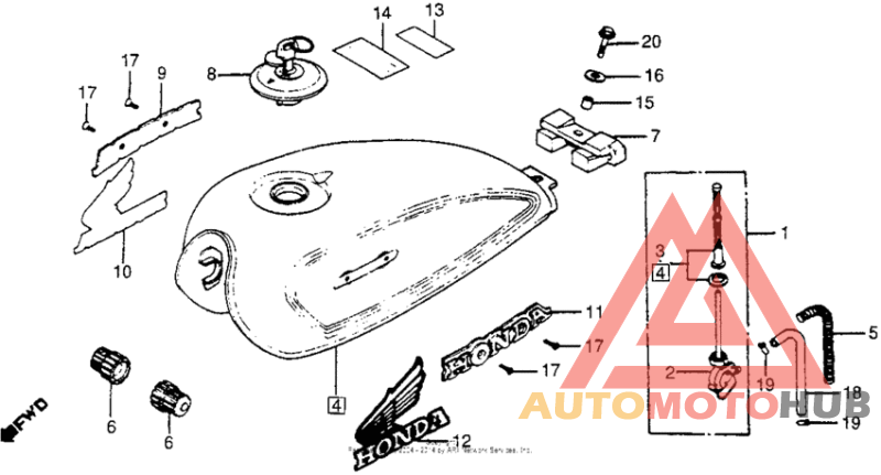 Fuel tank 81