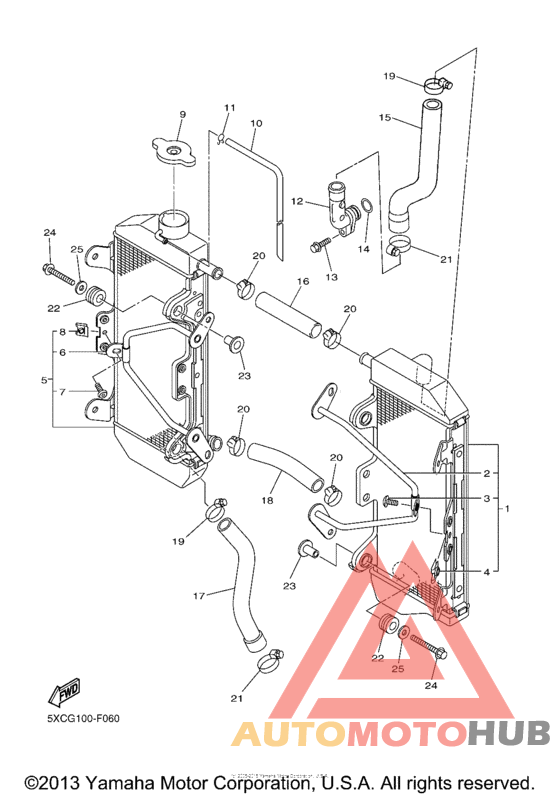 Радиатор и Патрубки
