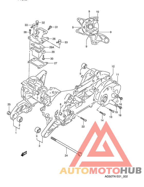 Картер двигателя