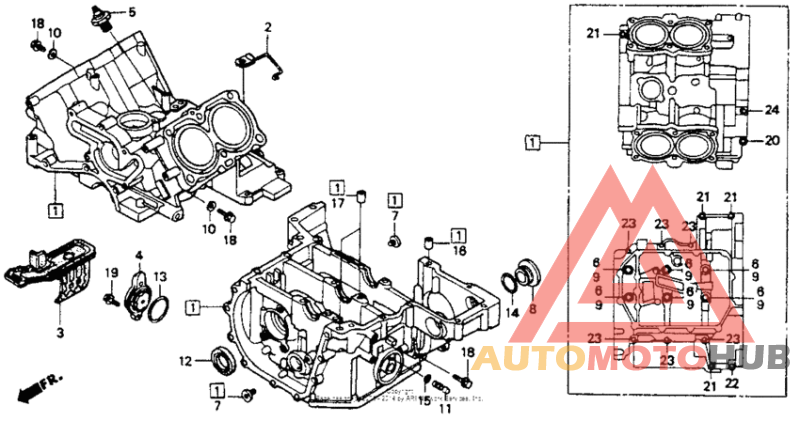 Картер двигателя