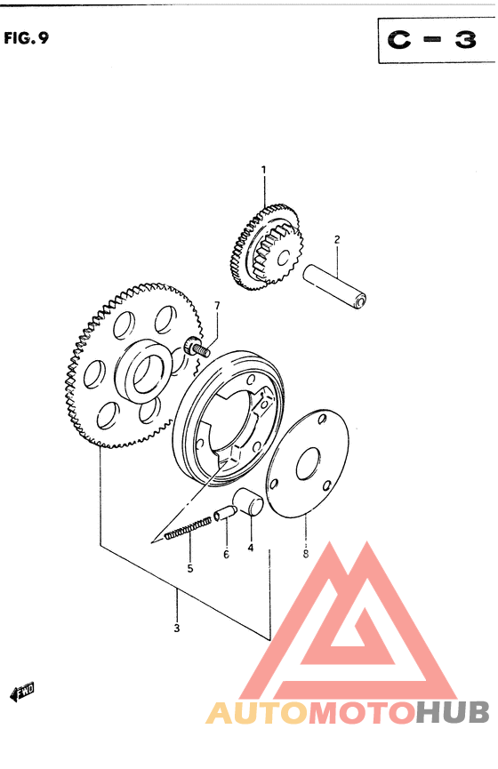 Муфта стартера
