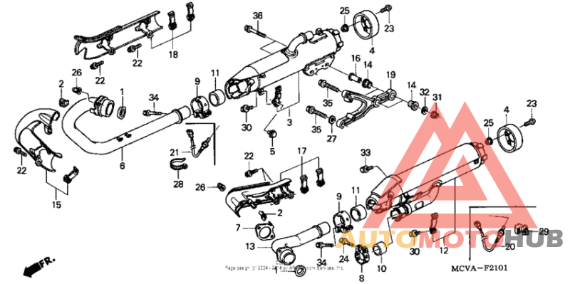 Exhaust muffler (2)