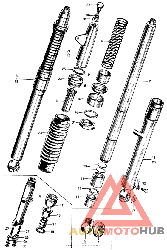 Передняя вилка