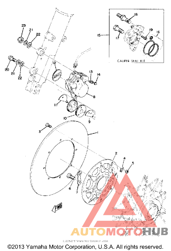 Disc brake - caliper