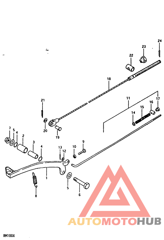 Передний суппорт
