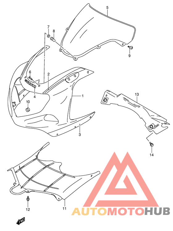Cowling body