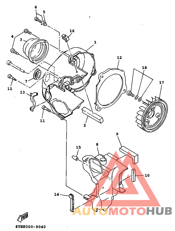 Air shroud. fan