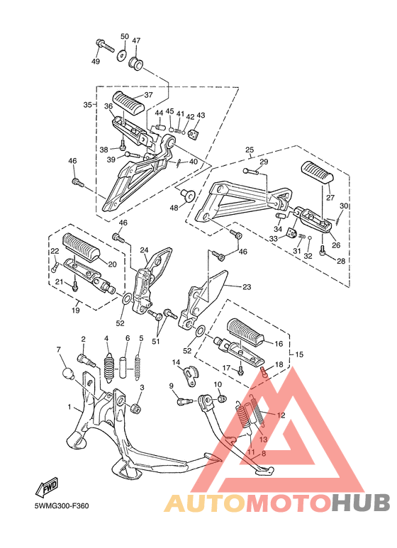 Stand & footrest