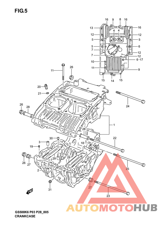 Картер двигателя