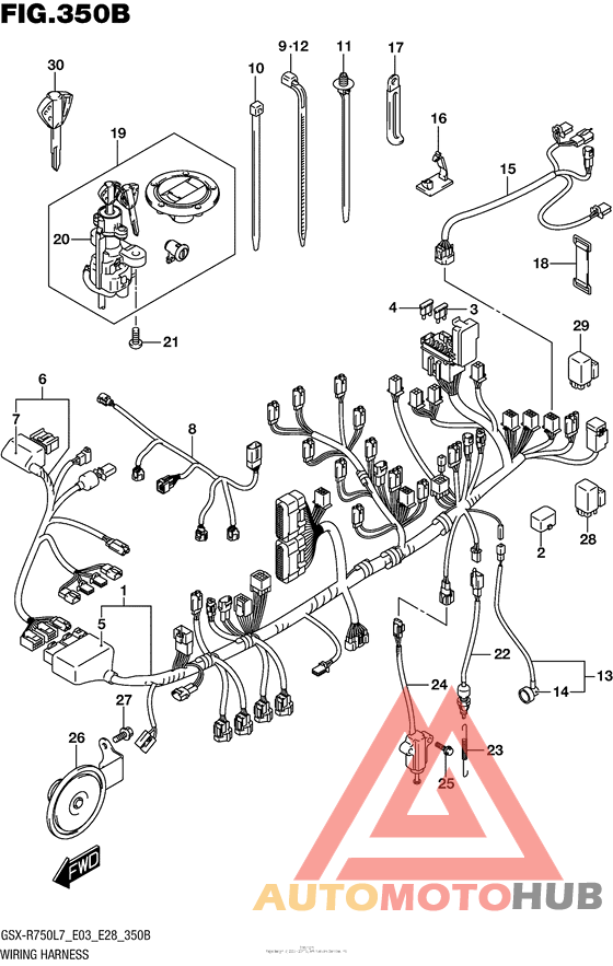 Wiring Harness (Gsx-R750L7 E28)