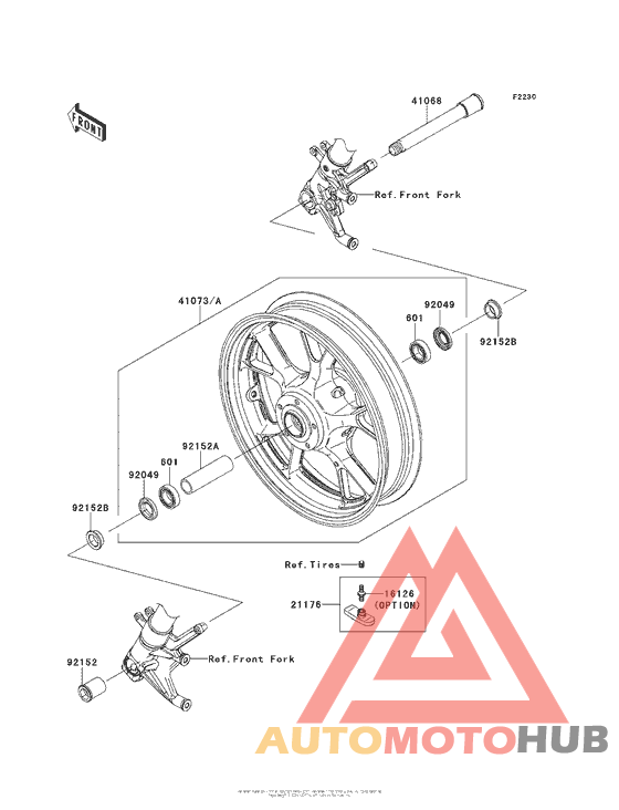 Front Wheel (Caf-Cdf)