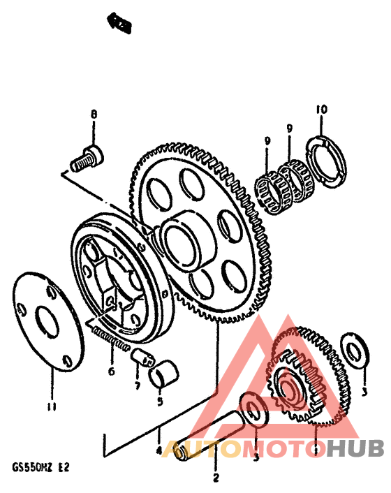 Муфта стартера