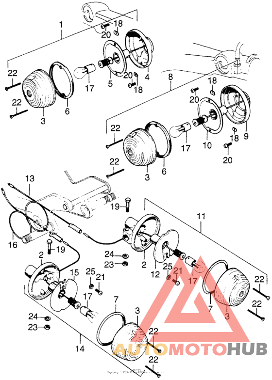 Задний фонарь