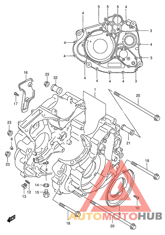 Картер двигателя