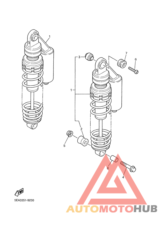 Suspension arriere