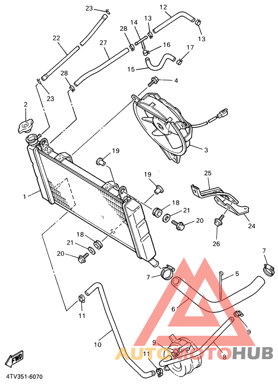 Radiator. hose