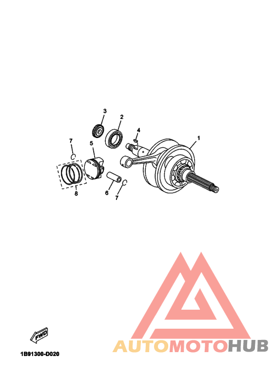Crankshaft & piston