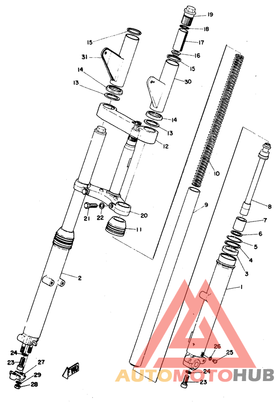 Передняя вилка