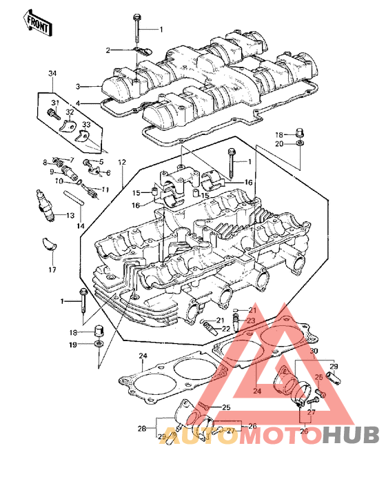 Cylinder head/cover
