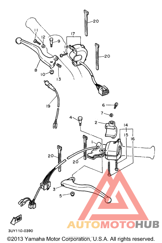 Рулевые переключатели