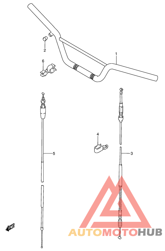 Руль -тросы