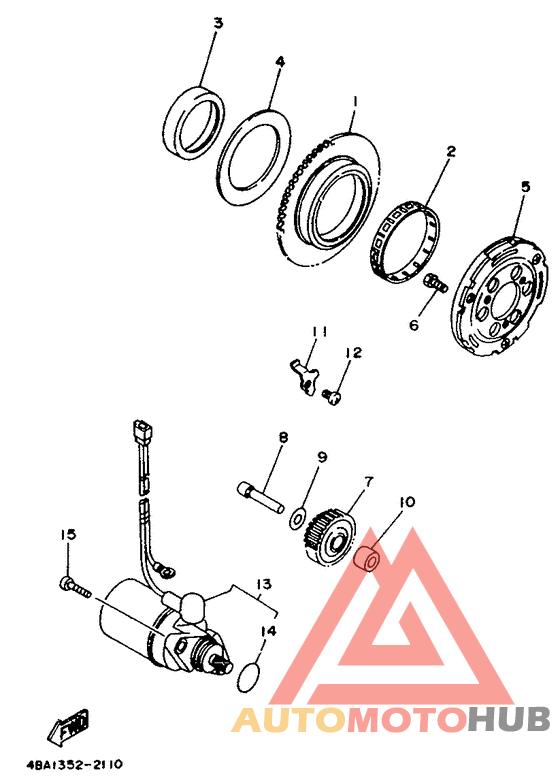 Муфта стартера