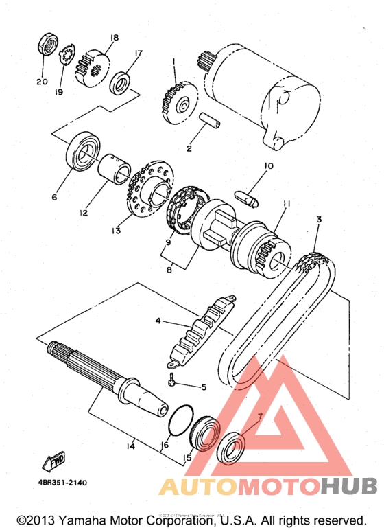 Муфта стартера