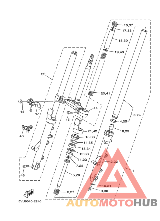 Передняя вилка
