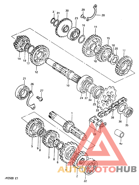 Трансмиссия model