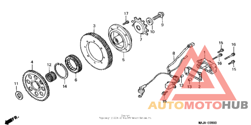 Муфта стартера
