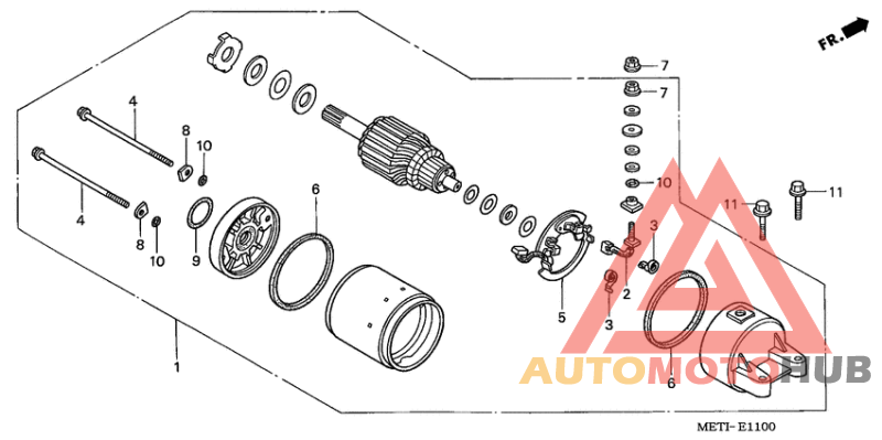 Стартерный мотор