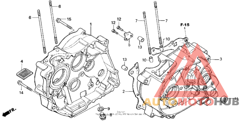 Картер двигателя