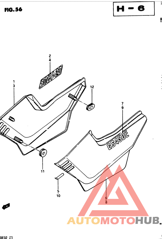 Обтекатель задний