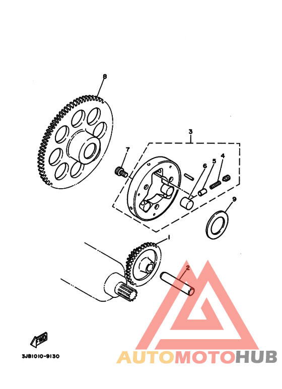 Starter clutch outer assy