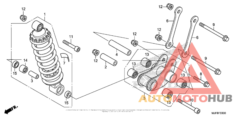 Задние амортизаторы
