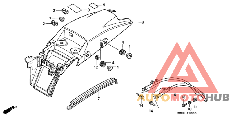 Заднее крыло