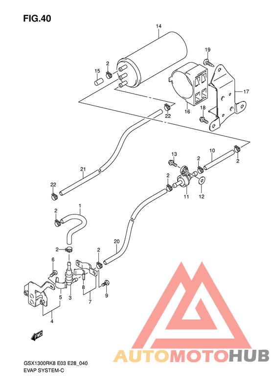 Evap system