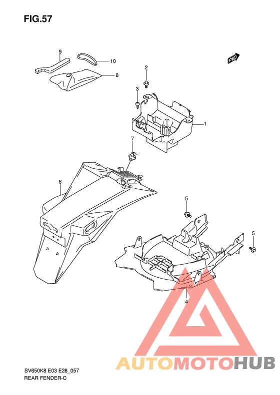 Заднее крыло