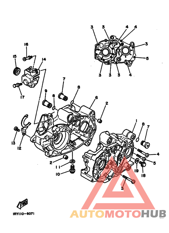 Картер двигателя