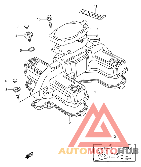Крышка головки цилиндров