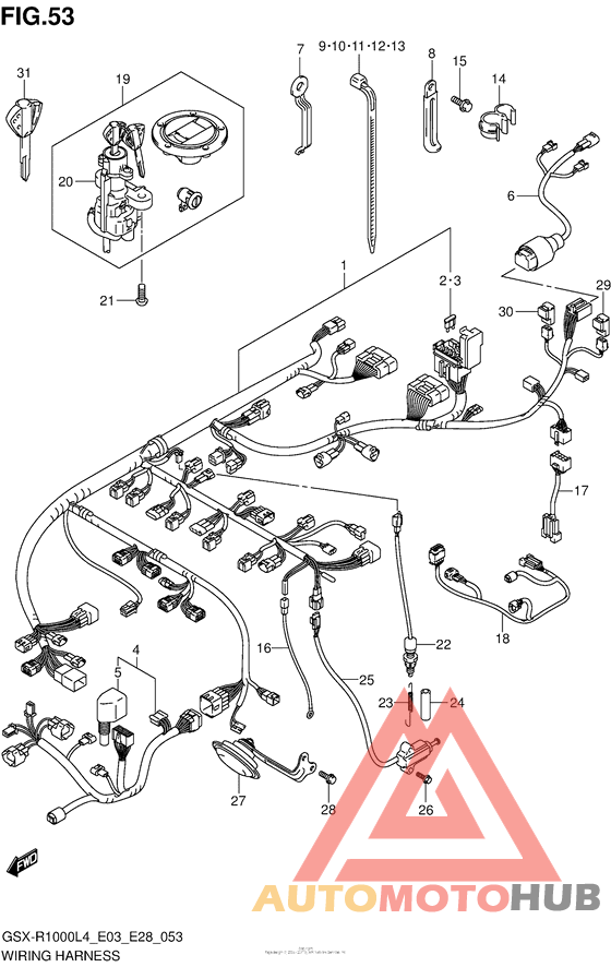 Wiring Harness (Gsx-R1000L4 E28)