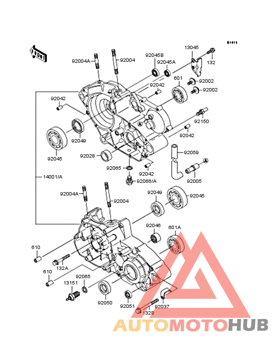 Картер двигателя