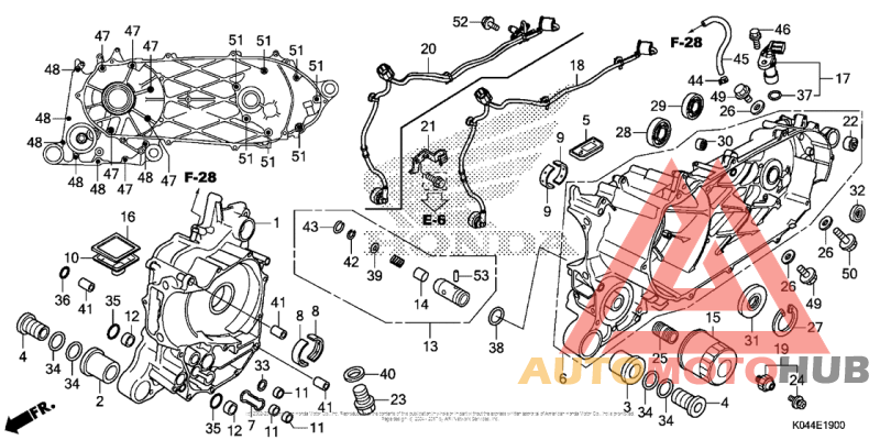 Картер двигателя