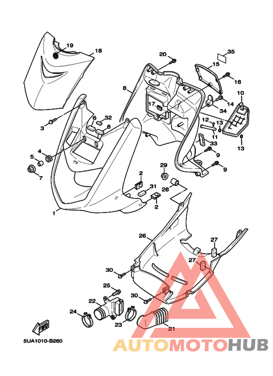 Щиток облицовочный