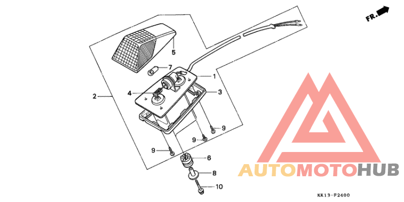 Taillight unit ass`y
