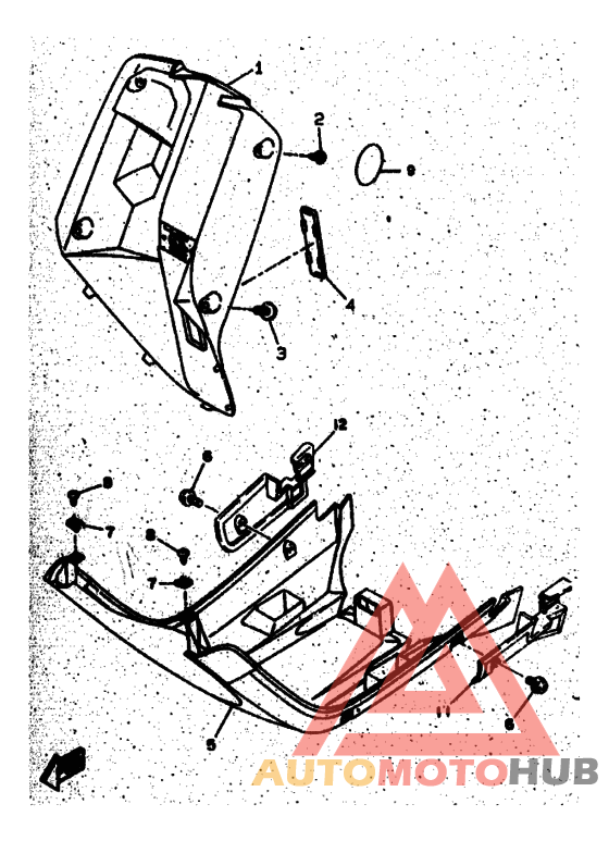 Щиток облицовочный